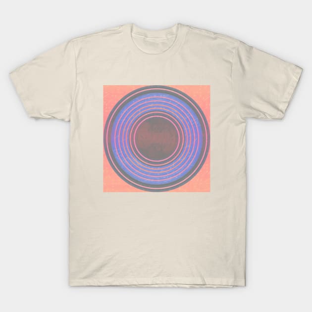 Circles retro pastel T-Shirt by Uniquepixx